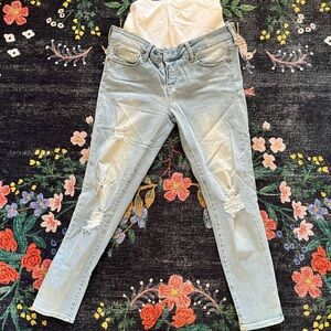 Blanqui maternity skinny jeans, size 12
